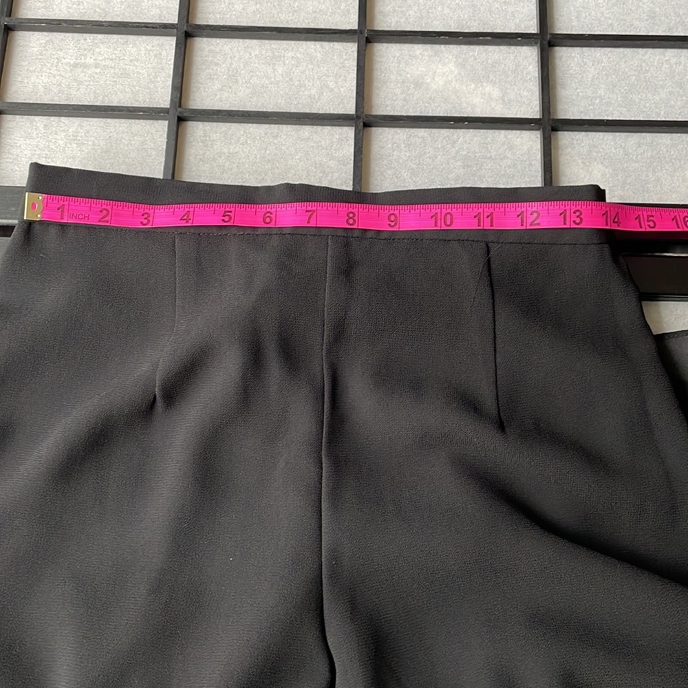 R & M Collection. Sheer Wide Leg Side Slitted Pants - Picture 7 of 13